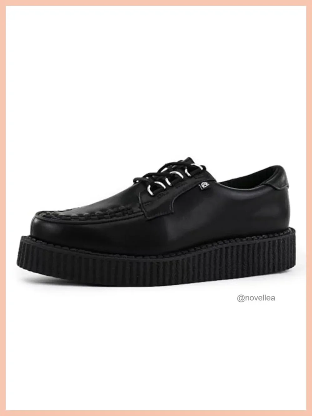 TUK Anarchic Faux Leather Creeper Platform Shoes - Unisex